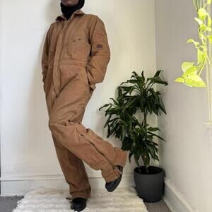 Vintage Unisex oversized heavy duty utility jumpsuit size L